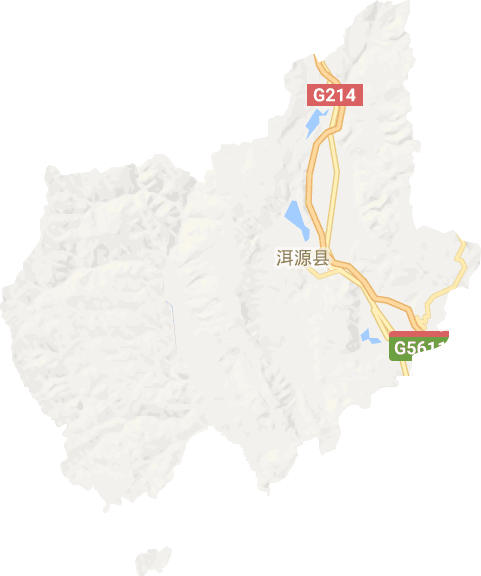 洱源县电子地图