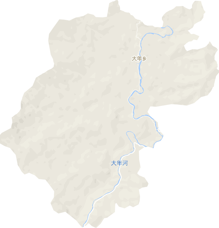 大年乡电子地图
