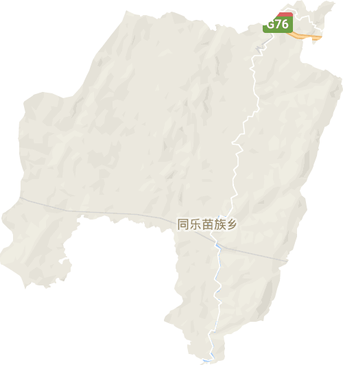 同乐苗族乡电子地图