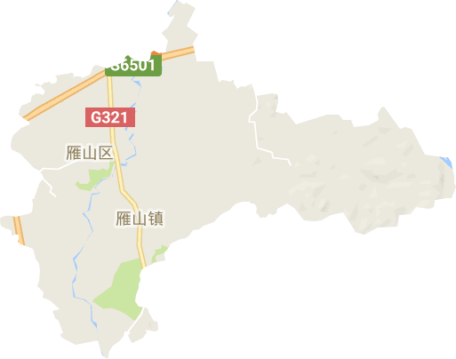雁山镇电子地图