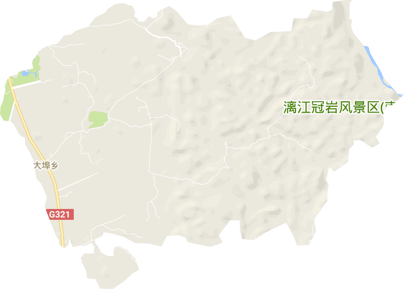 大埠乡电子地图