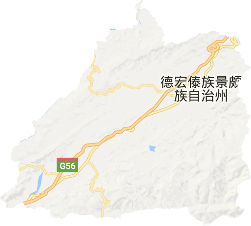 芒市电子地图