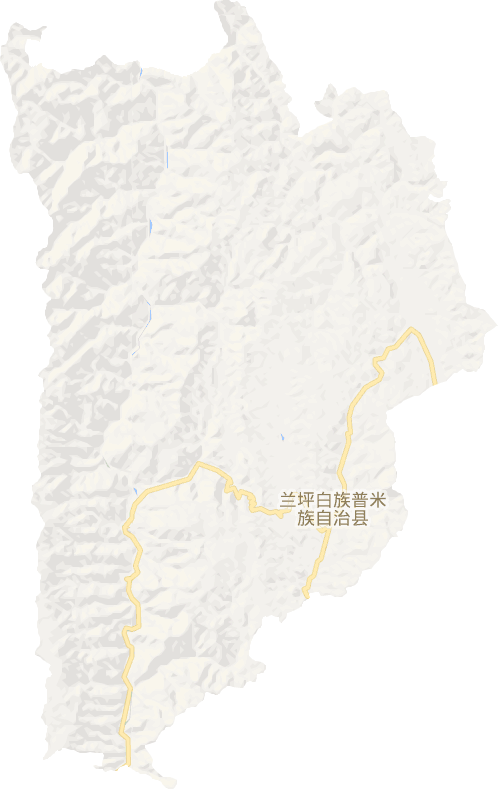 兰坪县电子地图