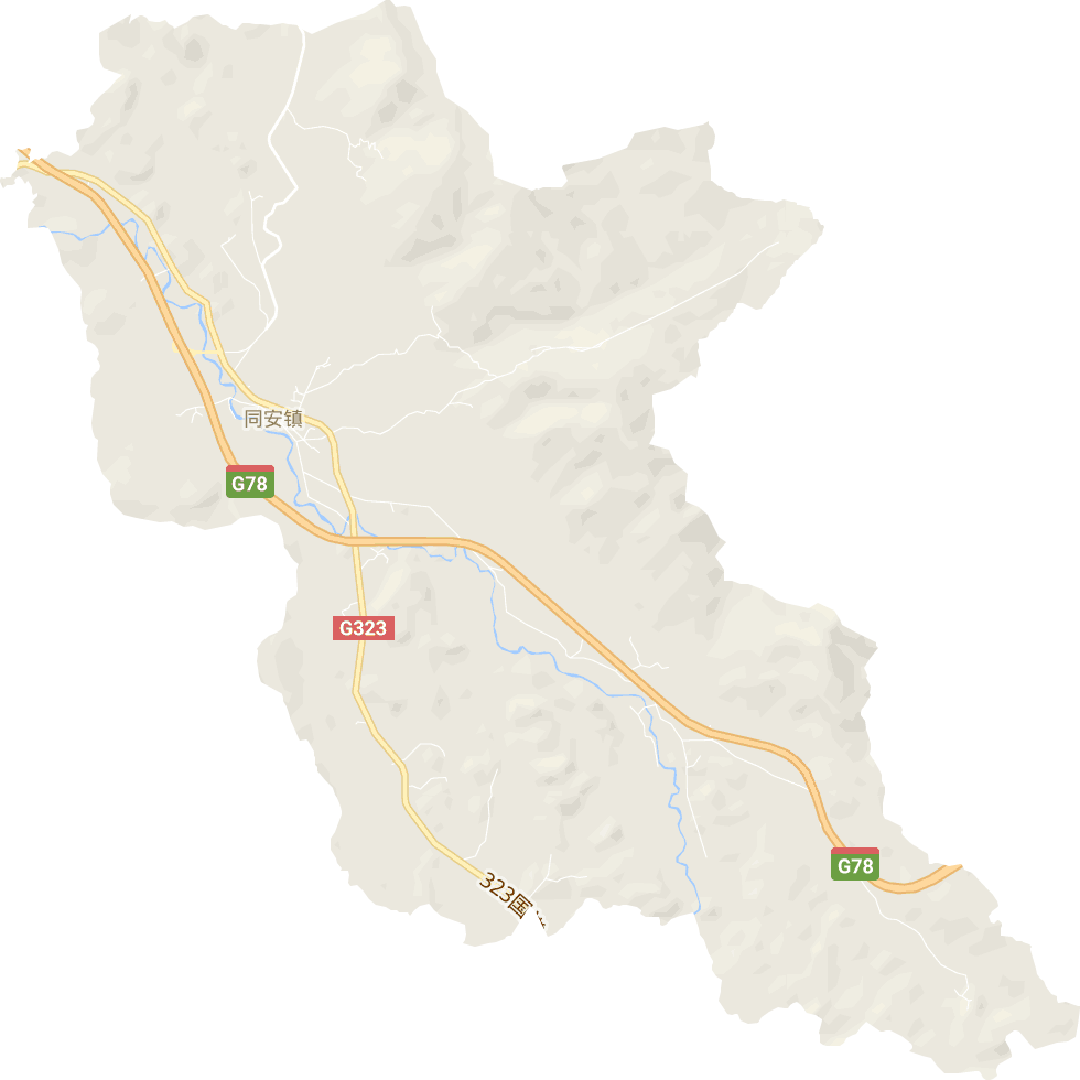 同安镇电子地图