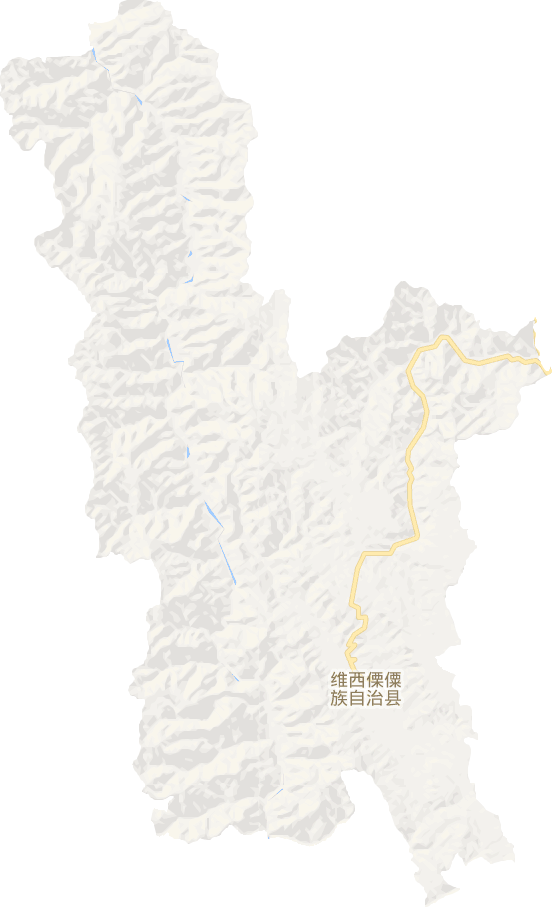 维西县电子地图