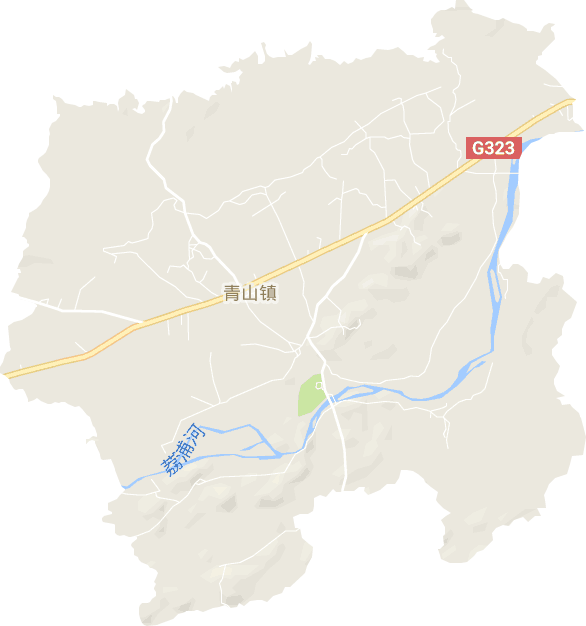 青山镇电子地图