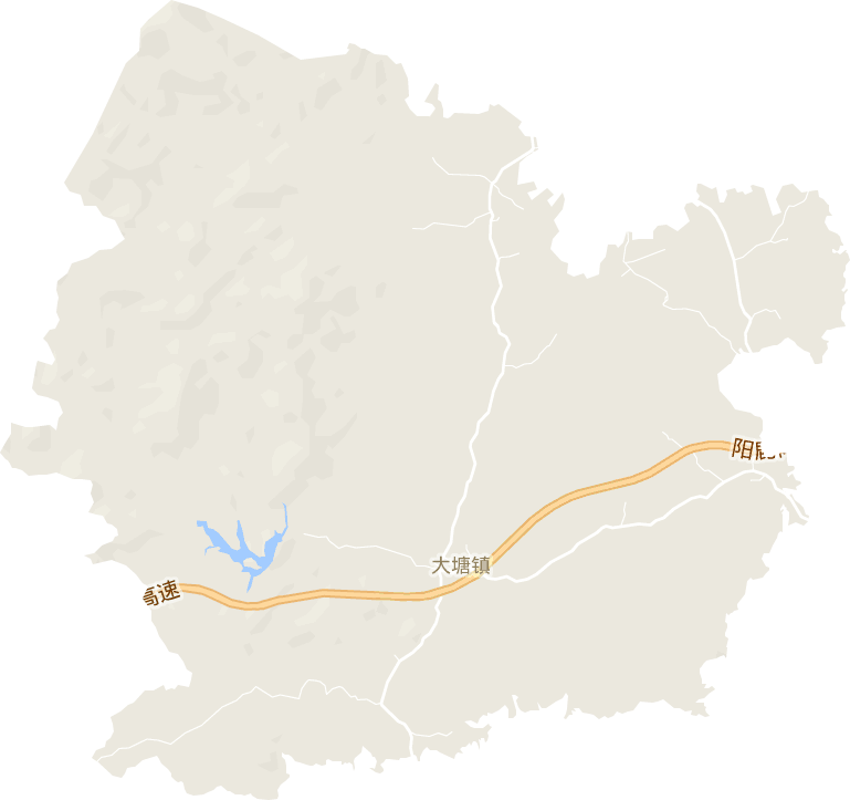 大塘镇电子地图