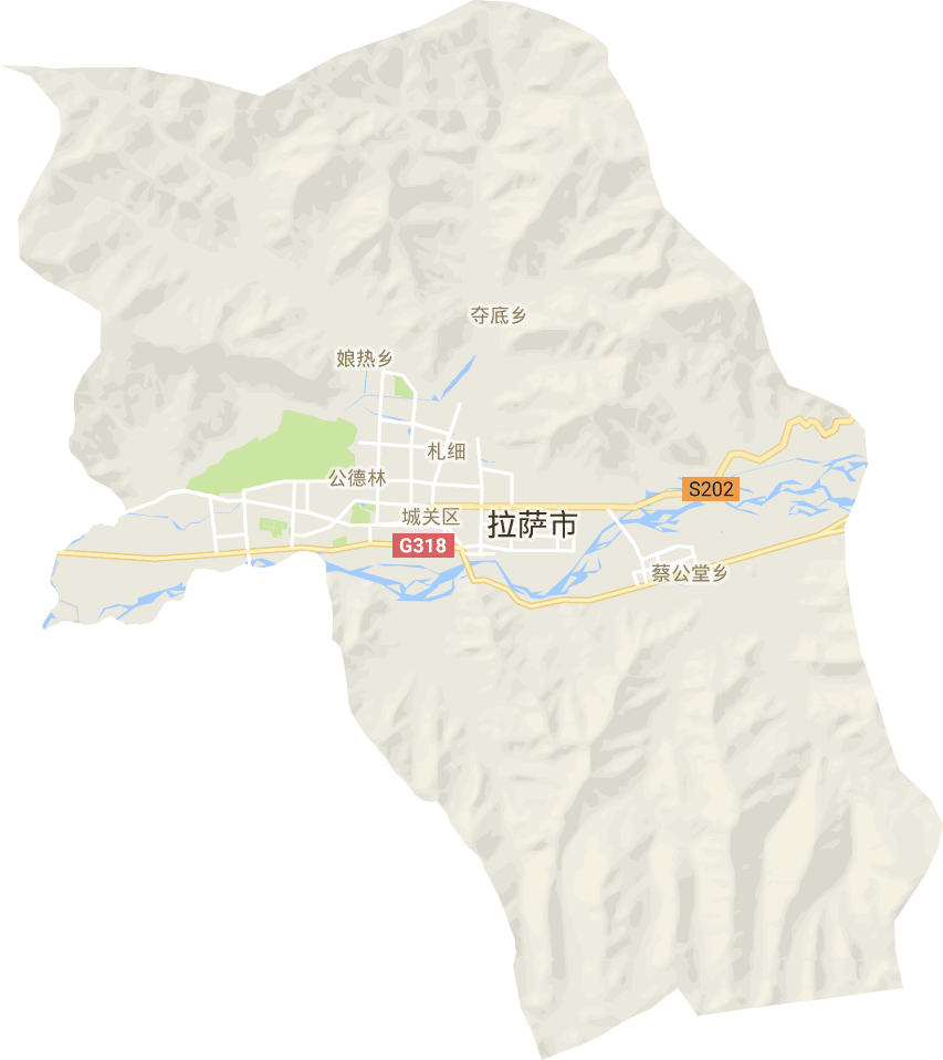 城关区电子地图