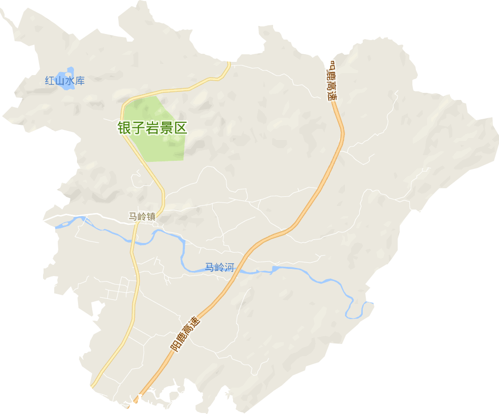 马岭镇电子地图