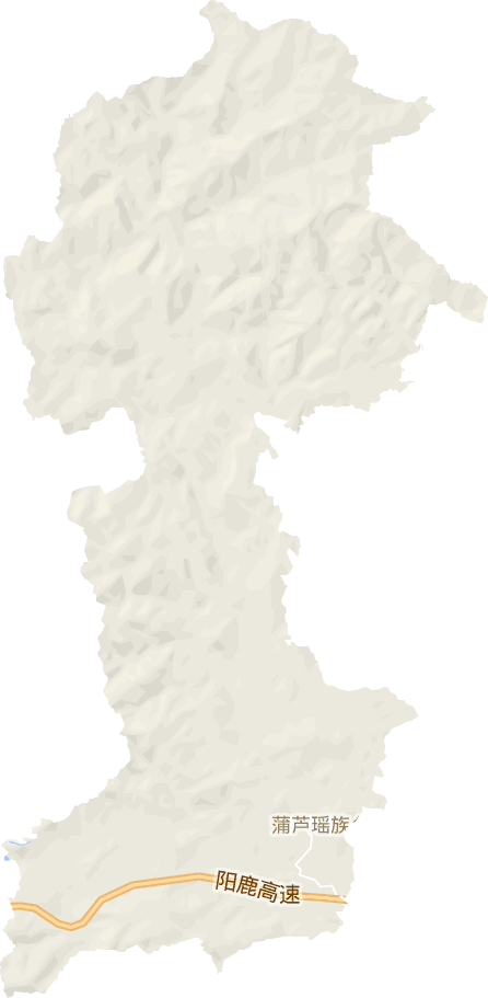蒲芦瑶族乡电子地图