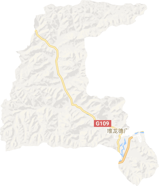 堆龙德庆区电子地图