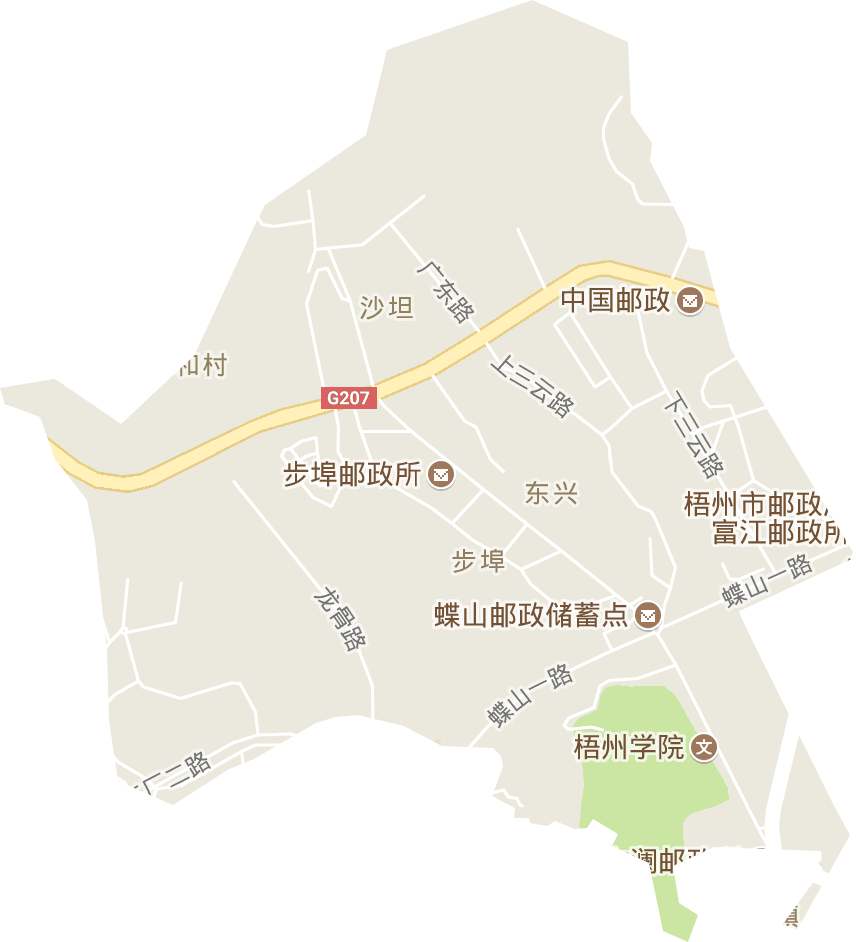 东兴街道电子地图