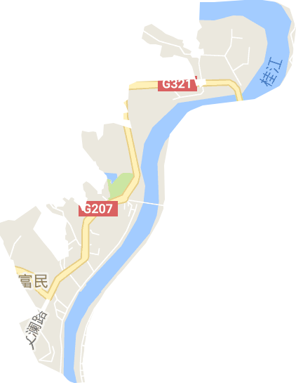 富民街道电子地图