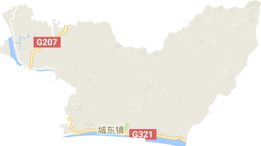 城东镇电子地图