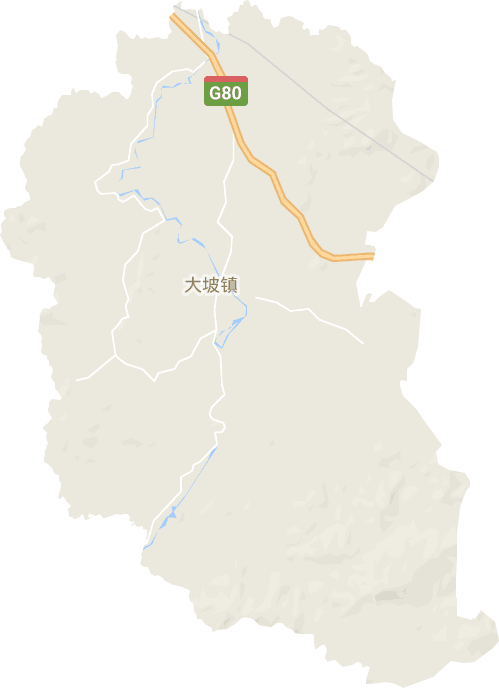 大坡镇电子地图