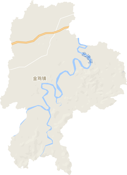 金鸡镇电子地图
