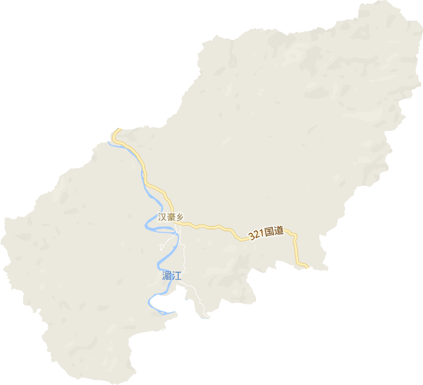 汉豪乡电子地图