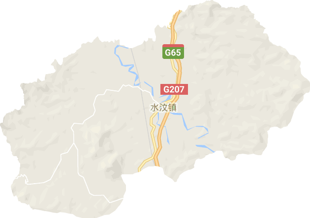 水汶镇电子地图