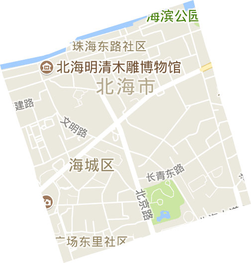 中街街道电子地图