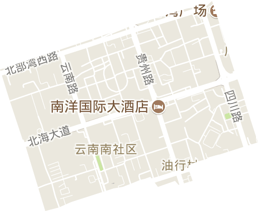 西街街道电子地图
