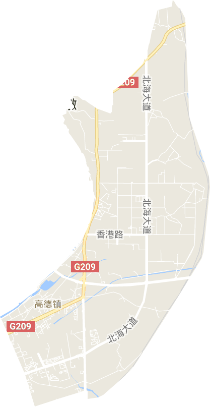 高德街道电子地图