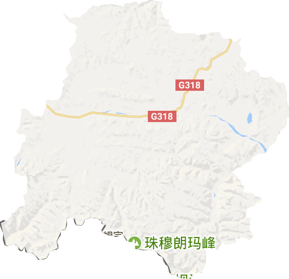 定日县电子地图
