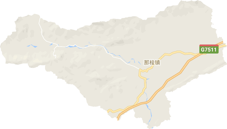那梭镇电子地图