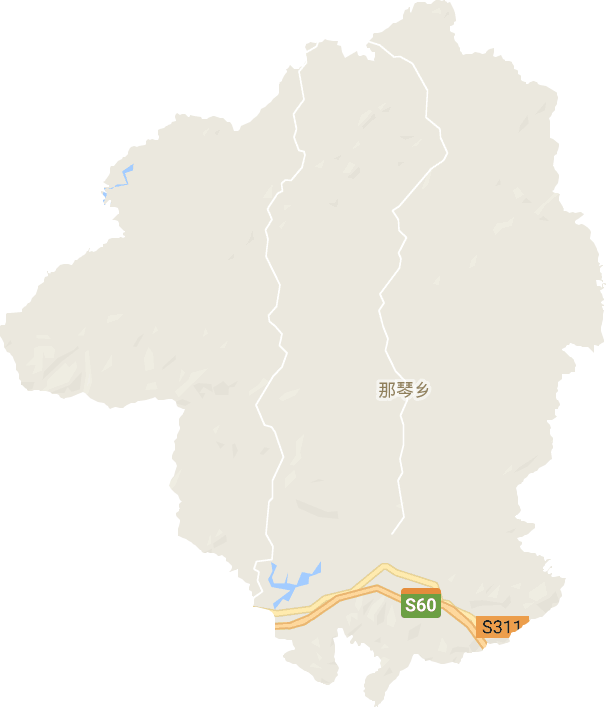 那琴乡电子地图