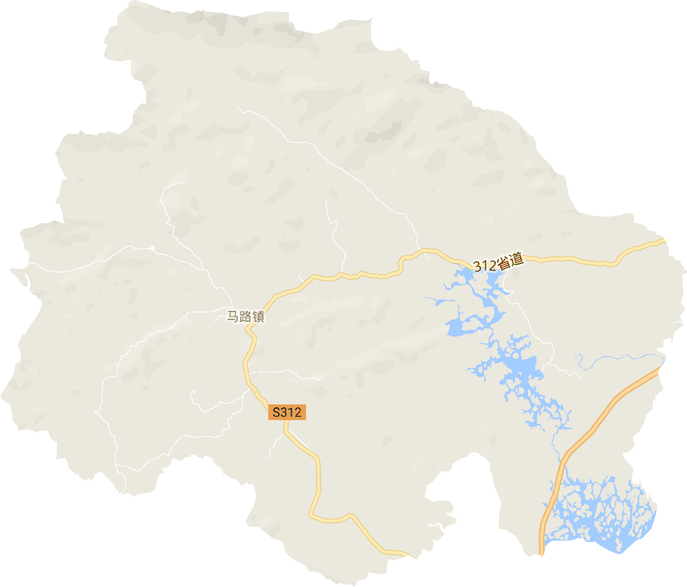 马路镇电子地图
