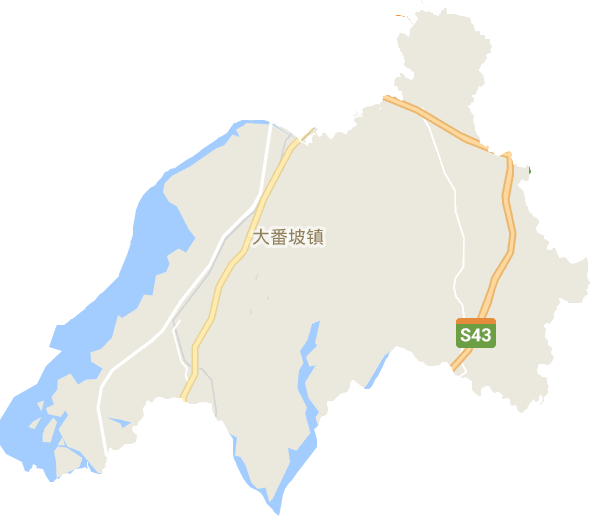 大番坡镇电子地图