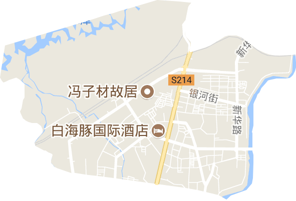 子材街道电子地图