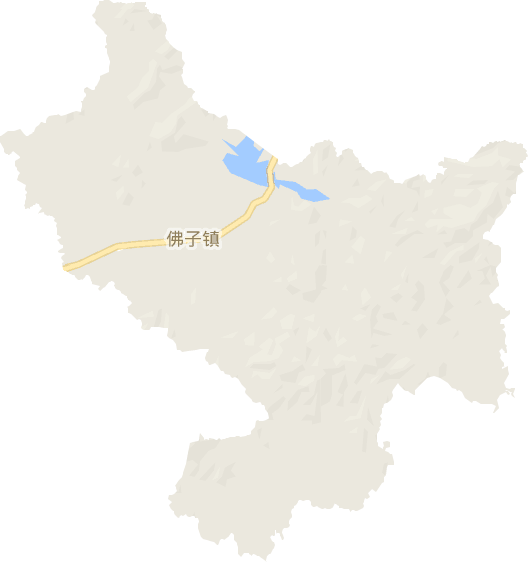 佛子镇电子地图