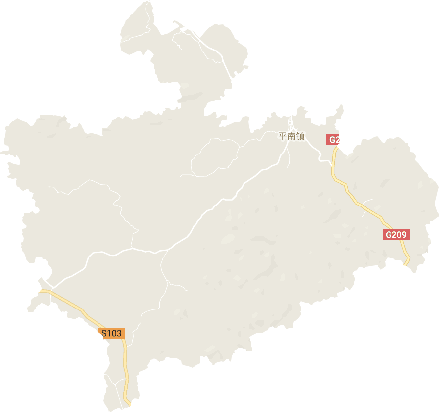 平南镇电子地图