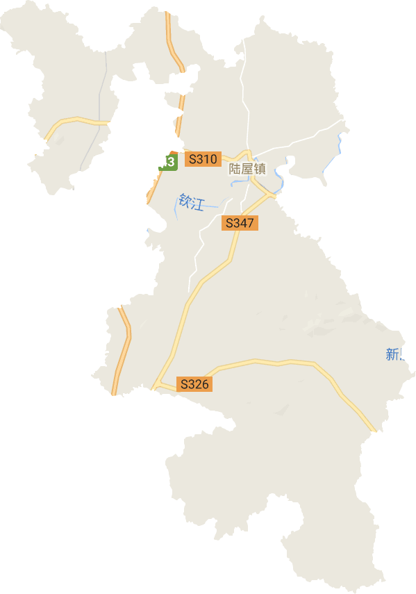 陆屋镇电子地图