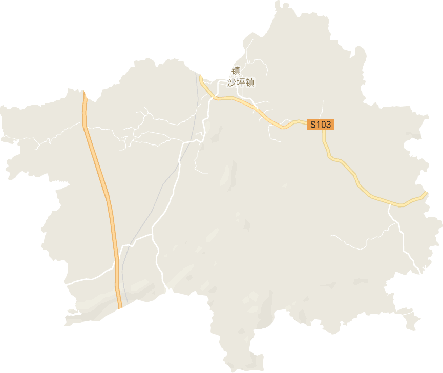 沙坪镇电子地图