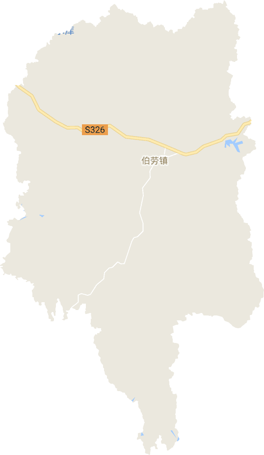 伯劳镇电子地图