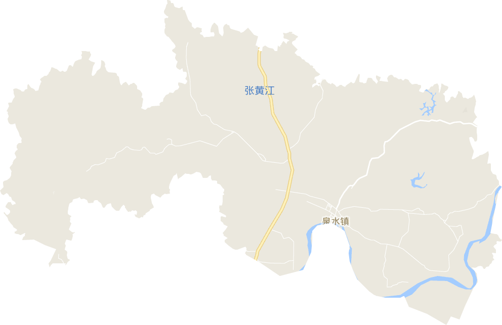 泉水镇电子地图