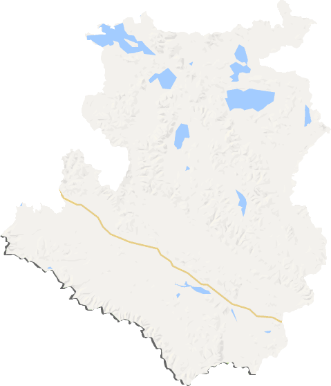 仲巴县电子地图