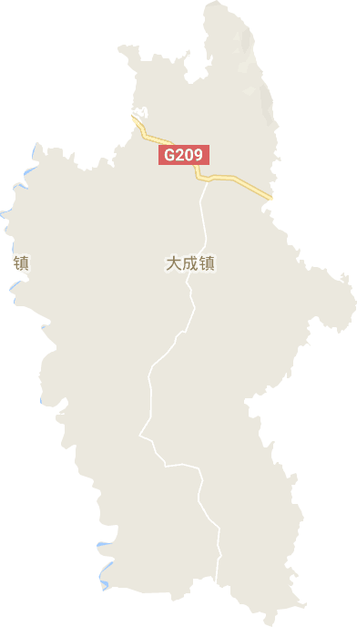 大成镇电子地图