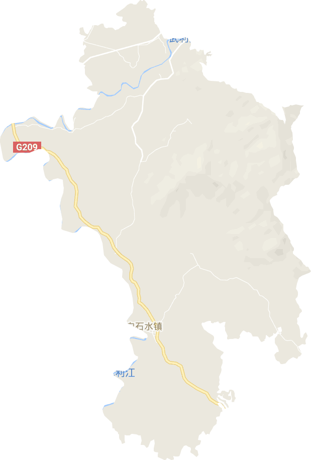 白石水镇电子地图