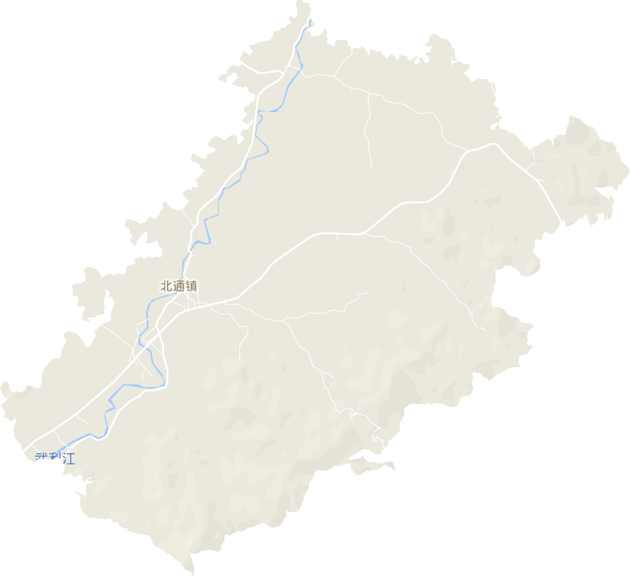 北通镇电子地图
