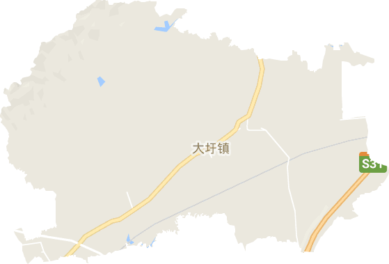 大圩镇电子地图