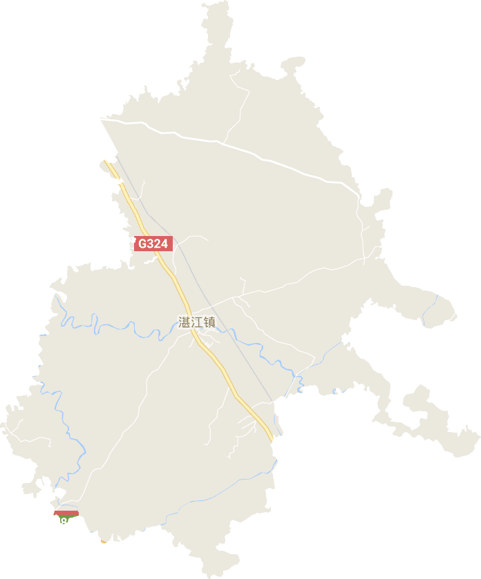 湛江镇电子地图