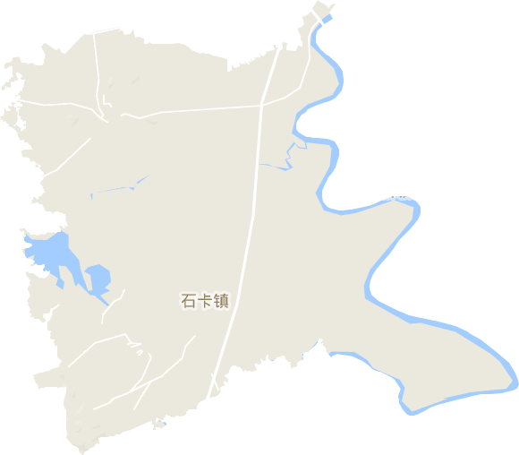 石卡镇电子地图