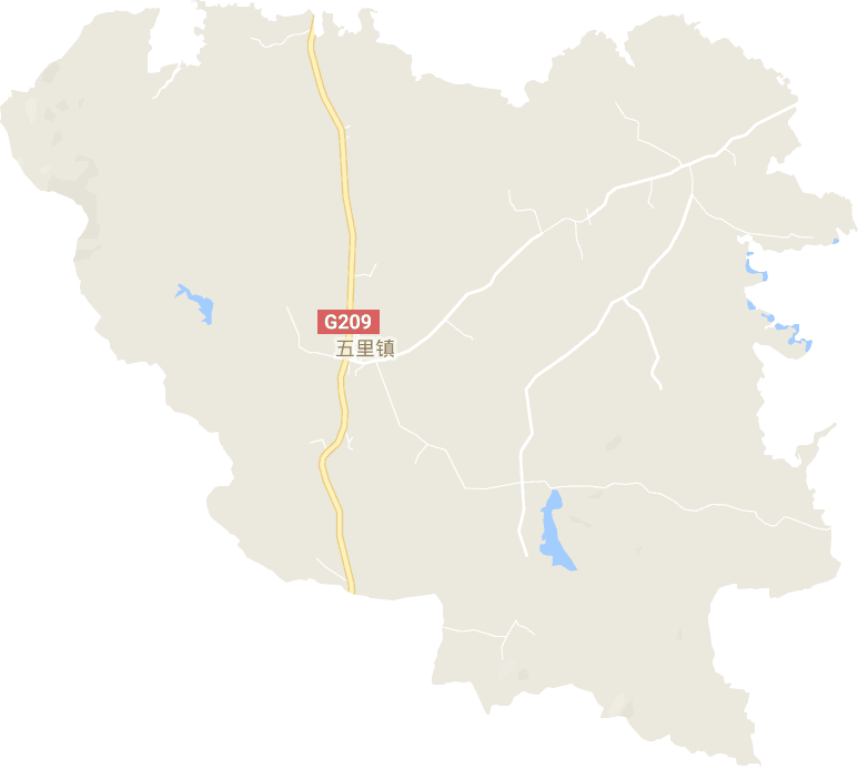 五里镇电子地图