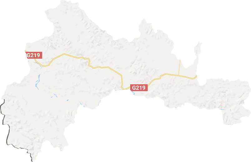 萨嘎县电子地图
