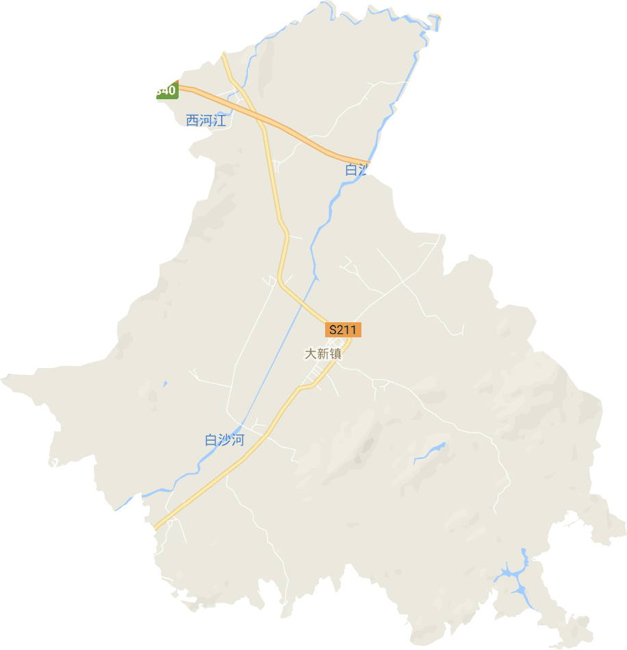 大新镇电子地图