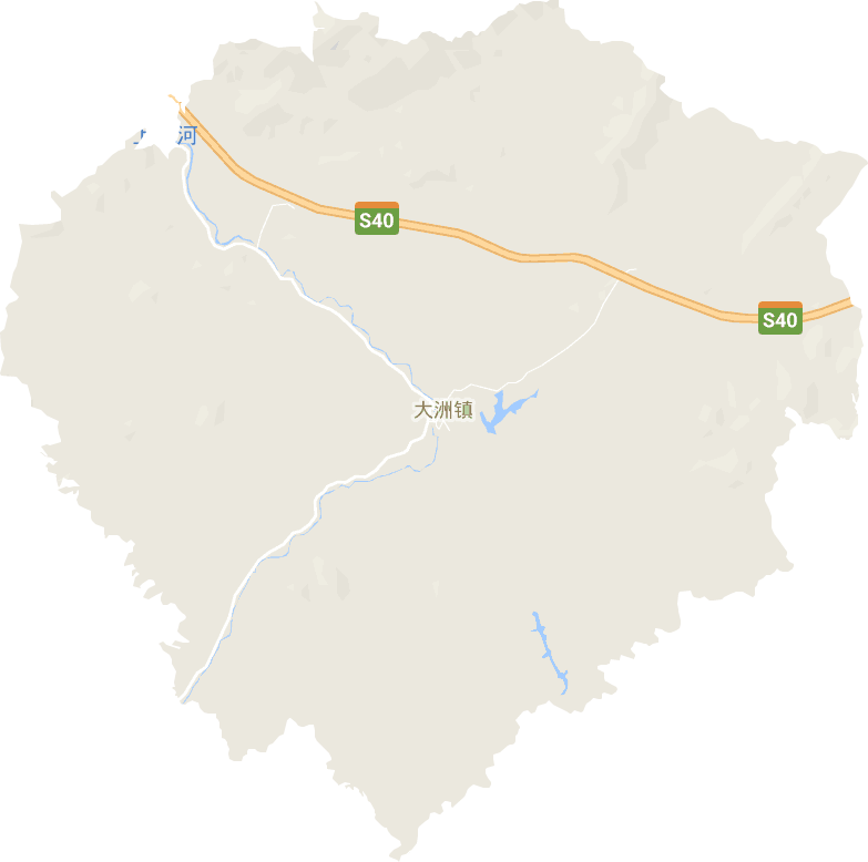 大洲镇电子地图