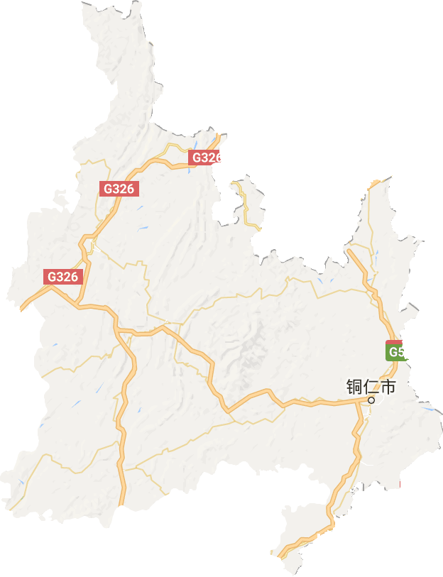 铜仁市电子地图