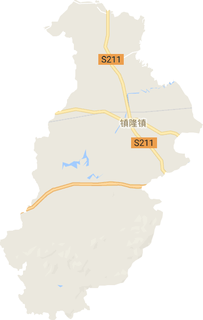 镇隆镇电子地图